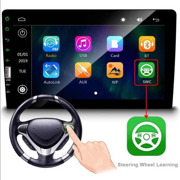 2022 New 10 inch Touchscreen Bluetooth Stereo GPS Entertainment system - Picture 10 of 14